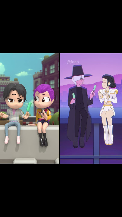 Mood - Original VS Animation (Kpop Demon Hunters)
