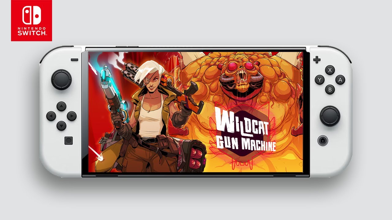 Wildcat Gun Machine on Nintendo Switch OLED (Handheld)