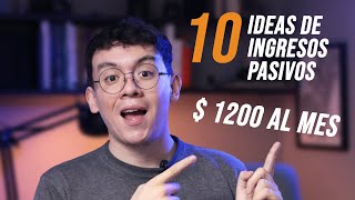 10 Ideas de INGRESOS PASIVOS Rentables