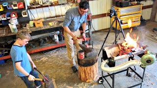 Blacksmith With Wood