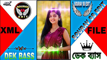 New Trending 💥 Dek Bass Purulia Song 🎵 Alight & Xml File 🔖 Short Status Video 🥀 Editing #xml