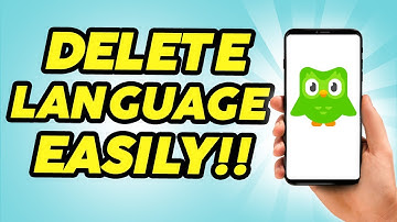 How To Delete a Language on Duolingo - 2024