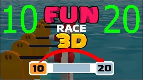Fun Race 3D - new update Gameplay Part 2 - Levels 11 to 20