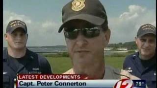 Divers search for missing swimmer off Brenton Point