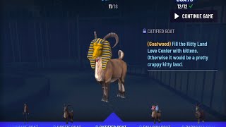How to get the Catified Goat in Goatwood! Goat Simulator Payday