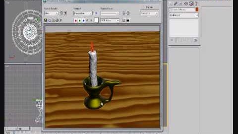 3DS Max Tutorial - Candle