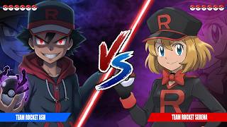 Pokémon Battle Multiverse: Team Rocket Ash Vs Team Rocket Serena (Ash Vs Serena)