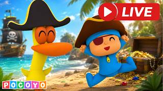🔴 EN DIRECTO: ¡Pocoyo el PIRATA! 🏴‍☠️ ¡Las MEJORES aventuras de fantasía con Pocoyó! | Pocoyo 🇪🇸