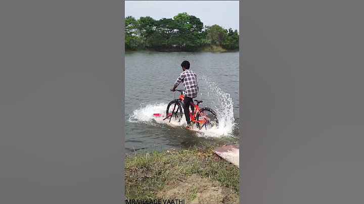 இன்னடி இது,! 🤔 WATER BIKE 🌊 #shorts