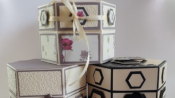 Tonic Hexagon Memory Book Hexagon Box Tutorial.