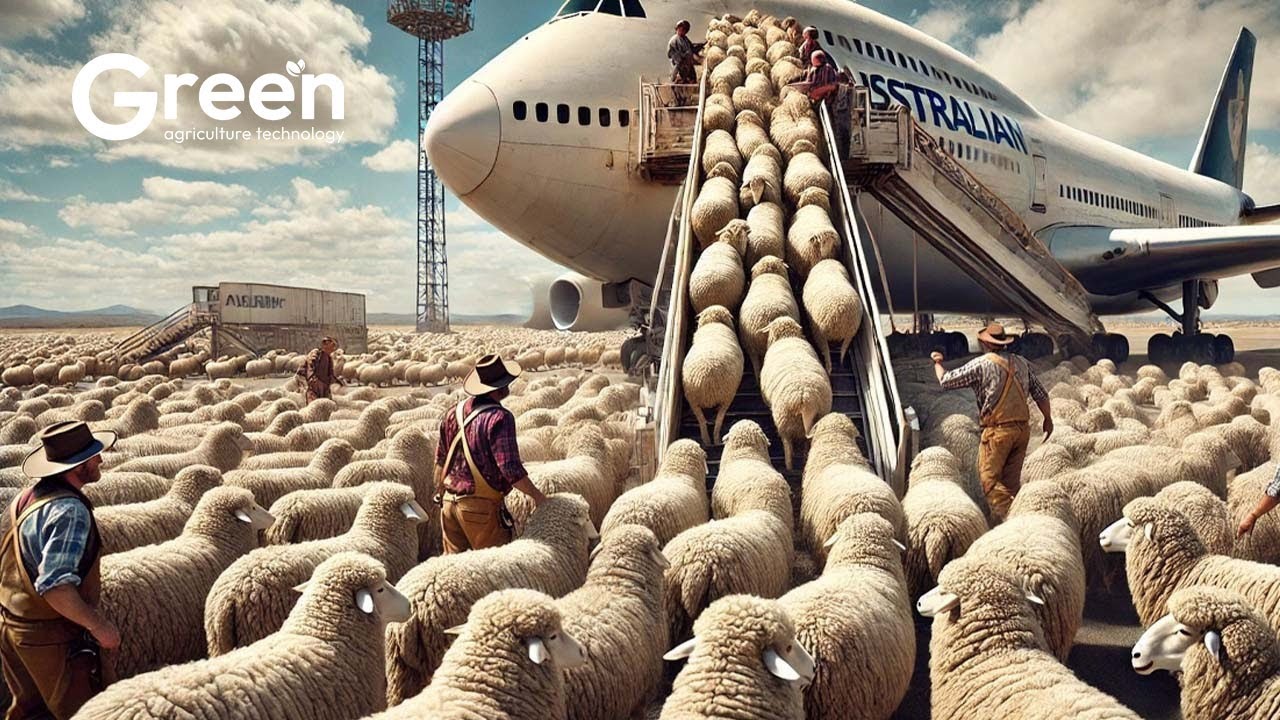 US Farmers Transport Millions of Sheep This Way – Sheep Slaughter and Processing Line