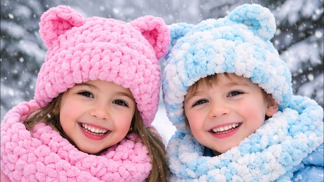 Alize Puffy Atkılı Bere Yapımı💥 1 saatte Atkı bere Seti yapımı Balaclava  #crochet 