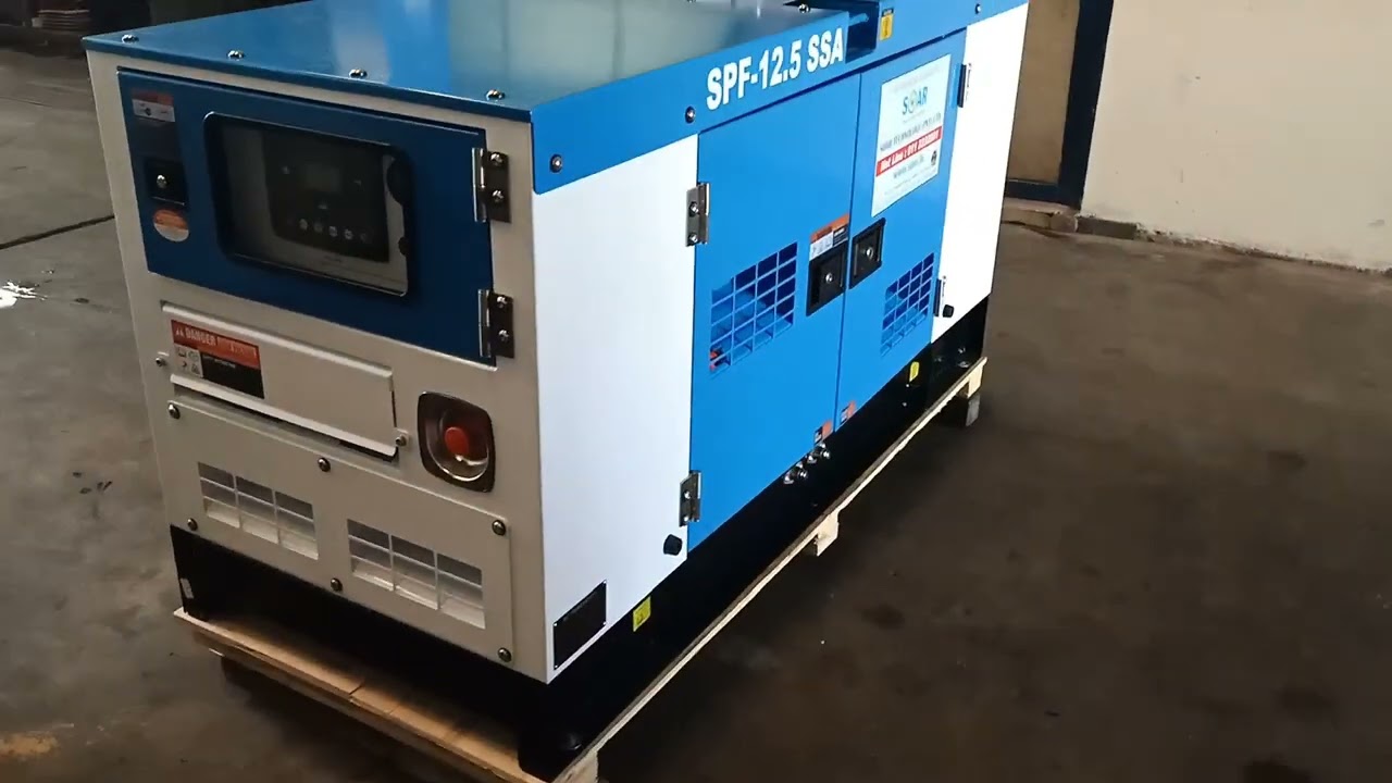 SOAR POWER 12.5KVA SUPER SILENT GENERATOR