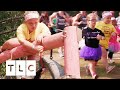 The Johnston Girls Take Part In The Muddy Princess Run | 7 Little Johnstons