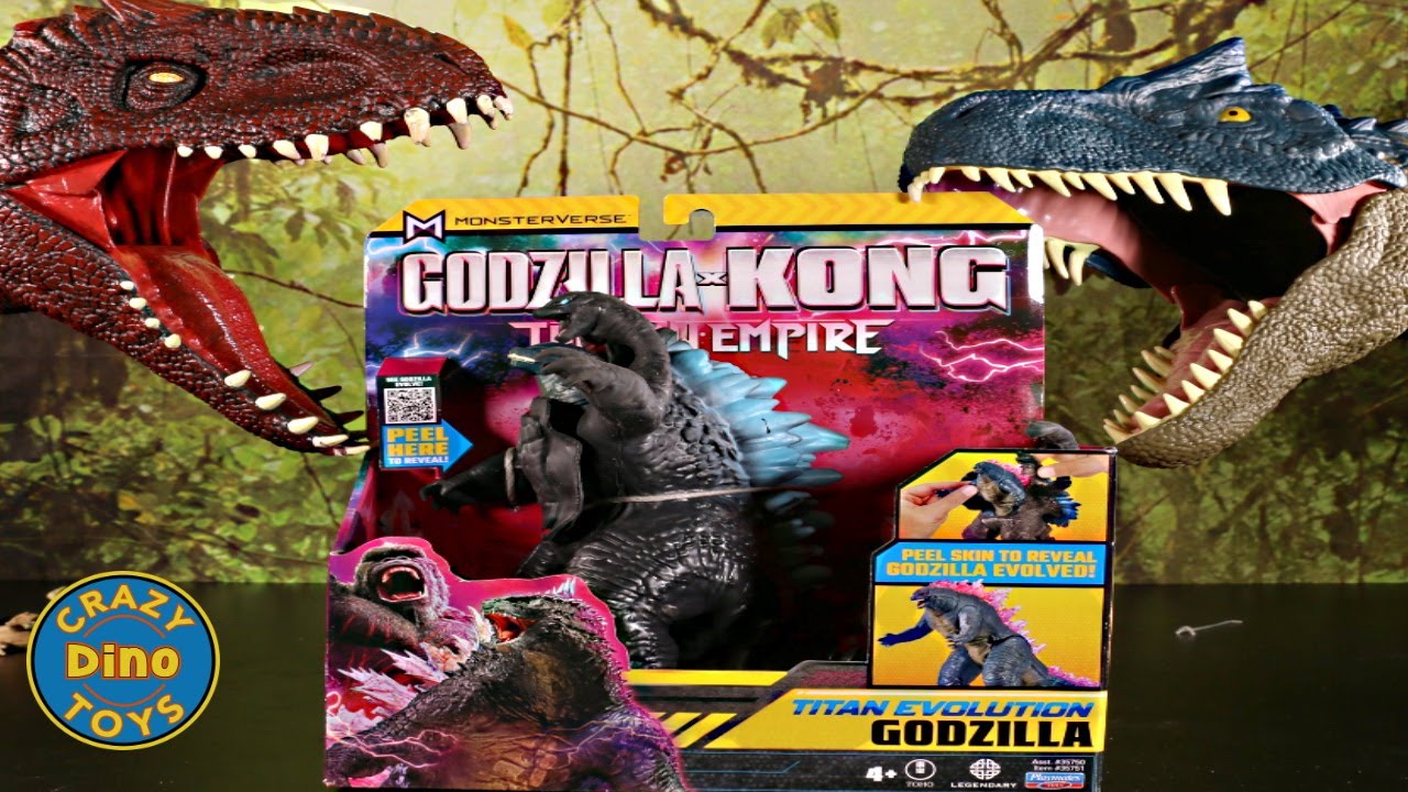 Godzilla X Kong The New Empire Titan Evolution Godzilla Unboxed ...