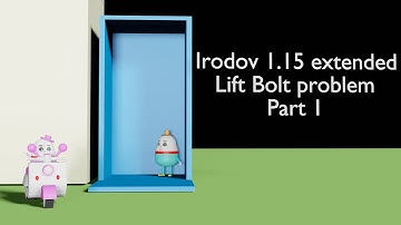 Irodov 1.15 extended | Part 1 | Lift bolt problem | Class 11 |  IIT JEE | NEET | Physics