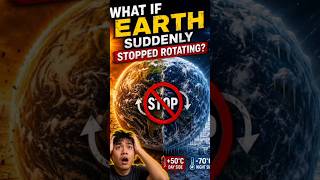 What if Earth suddenly stopped rotating? #science #documentary
