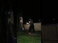 some late night training