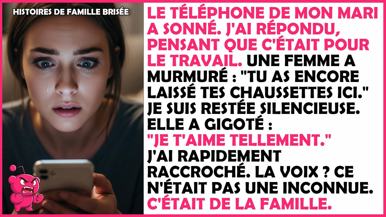 Une femme a murmuré « Je t'aime » au téléphone de mon mari — j’ai figé en reconnaissant la voix.