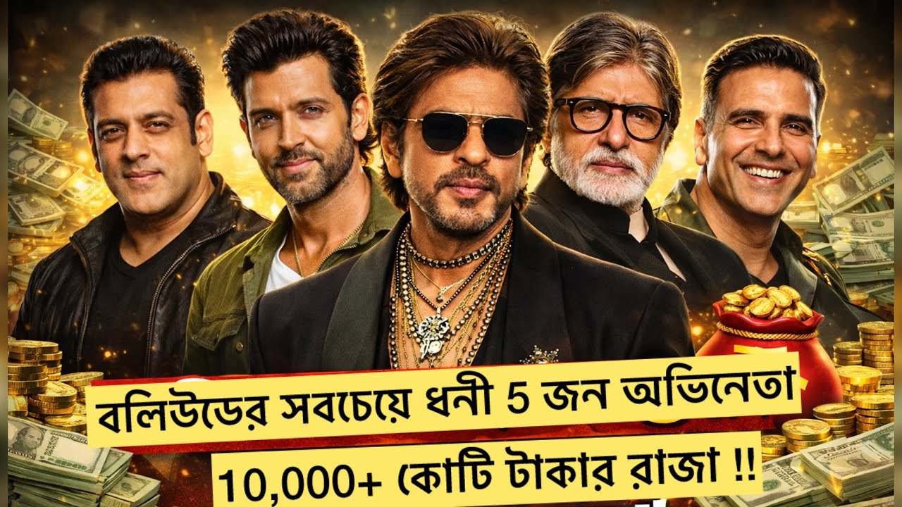 বলিউডের আসল রাজা কে? 😱 ১২,৫০০ কোটি টাকার মালিককে দেখলে চমকে যাবেন!