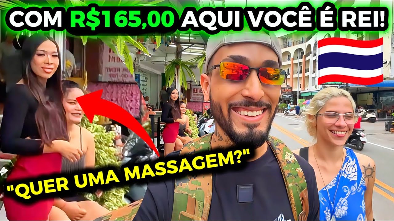 O PODER DE 165 REAIS NA TAILÂNDIA (1000 BAHT) FINAL FELIZ?! 🇹🇭