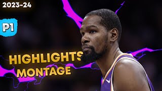 Kevin Durant Highlights Montage 2023/24 (Part 1) THE SLIM REAPER!