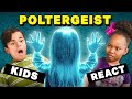 Kids Watch Poltergeist For The First Time (Try Not To Get Scared Challenge)