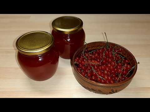 ЖЕЛЕ ИЗ КРАСНОЙ СМОРОДИНЫ РЕЦЕПТ ПРИГОТОВЛЕНИЯ БЕЗ ВАРКИ