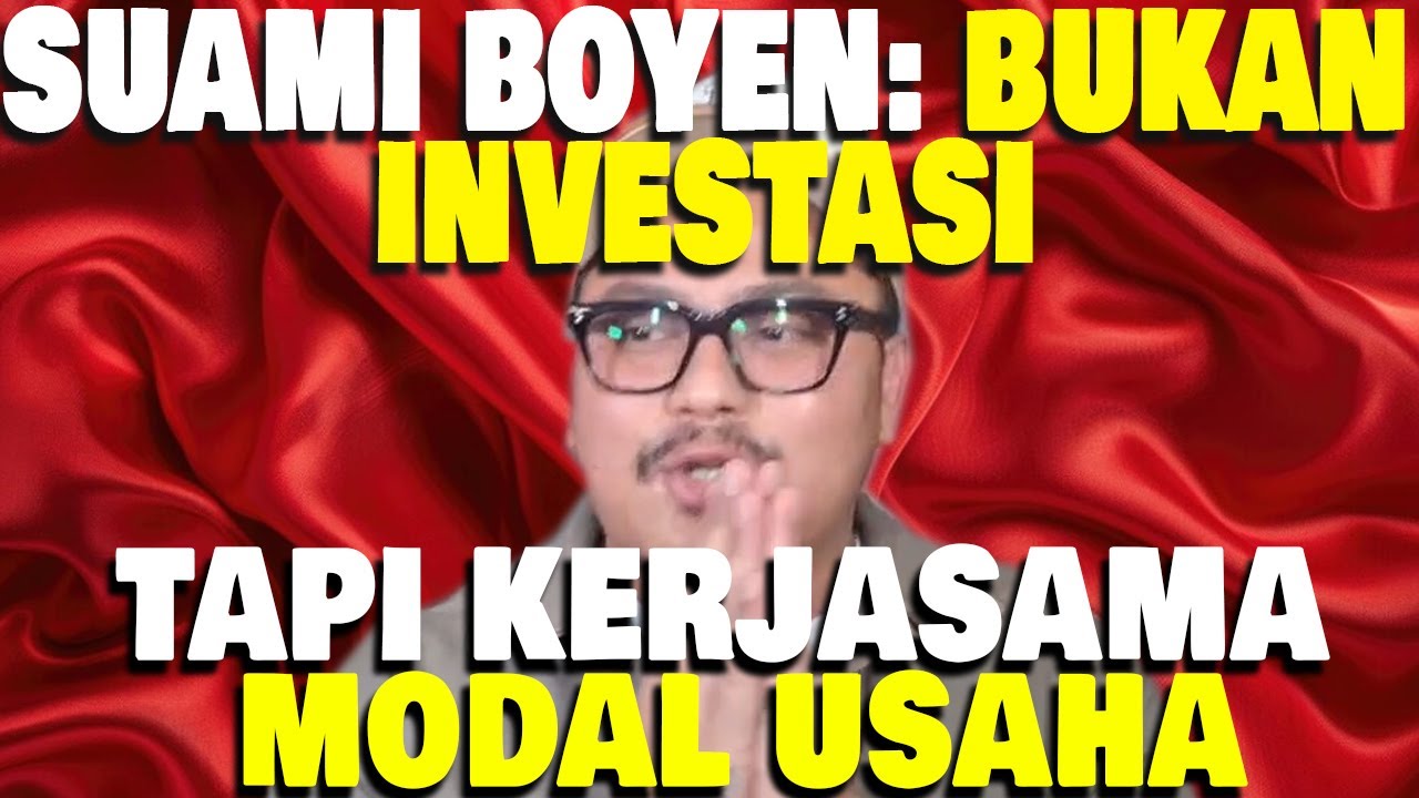 SUAMI BOIYEN BANTAH TUDINGAN PENIPUAN DAN ISU CERAI