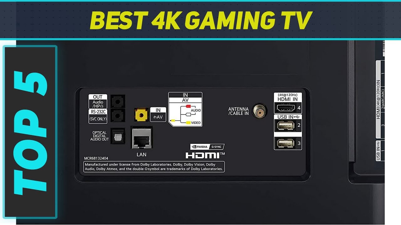 5 Best 4K Gaming Tv in 2023 YouTube