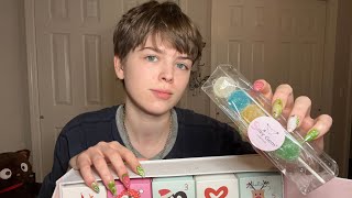 ASMR Trying More Crystal Candies (except it’s 2 am and the sound quality is mid) screenshot 5