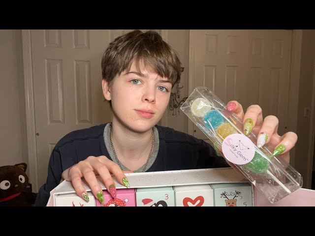 ASMR Trying More Crystal Candies (except it’s 2 am and the sound quality is mid)