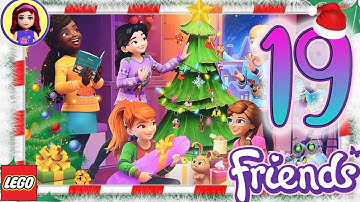 Day 19 Build your Christmas Tree Decorations - Lego Friends Advent Calendar 2018