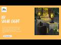 Solar Outdoor Powered Lamp Post Light for Fence & Pillars, 2700K Warm White Dusk to Dawn #unboxing