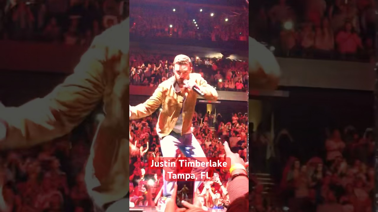 Jt Rapper Concert Justin Timberlake (Live) Tampa, FL #concert #JT #justintimberlake - YouTube
