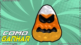 COMO PEGAR O ROSTINHO ANIMADO [Cabeça assustadora de doces de milho] ITEM GRÁTIS NO ROBLOX 2023 screenshot 5