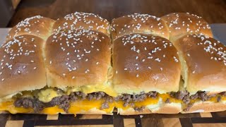 How To Make Cheeseburger Sliders