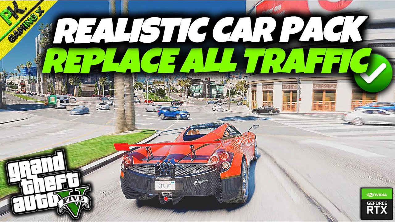 gta 5 realistic car pack replace