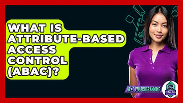 What Is Attribute-Based Access Control (ABAC)? - Next LVL Programming