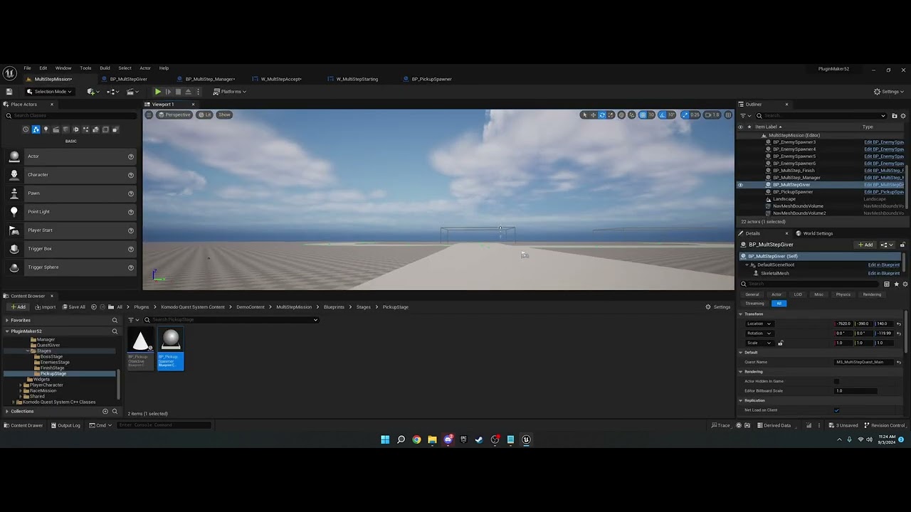 Komodo Quest System Overview Tutorial | Unreal Marketplace Plug-in ...