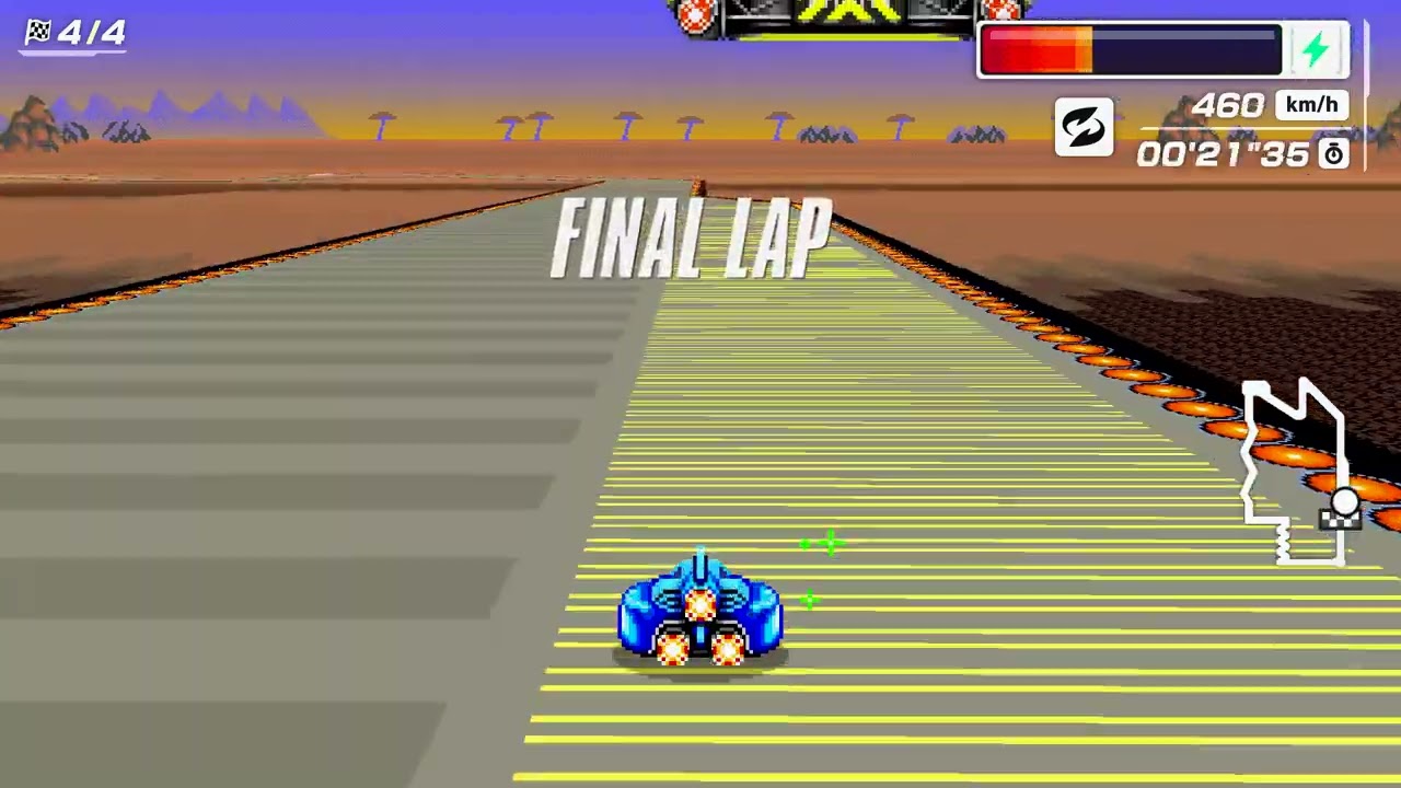 F-Zero 99 - Mirror Red Canyon 1 [Wild Goose] (1'24