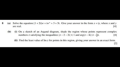 Q8 Solutions for CIE mathematics 9709 paper 32 June 2020 9709/32/m/j/20
