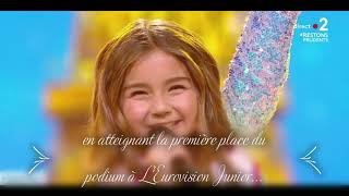 1 an victoire Eurovision Junior Valentina