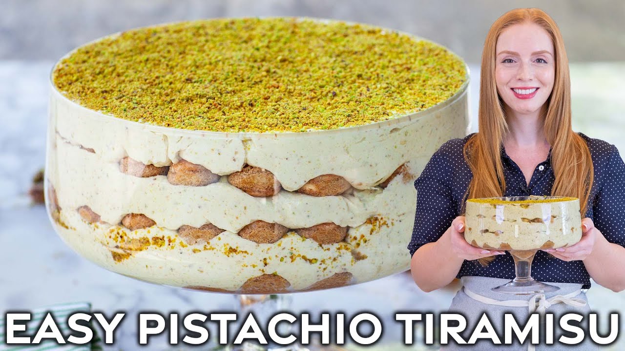 Простой рецепт фисташкового тирамису | Без выпечки!!