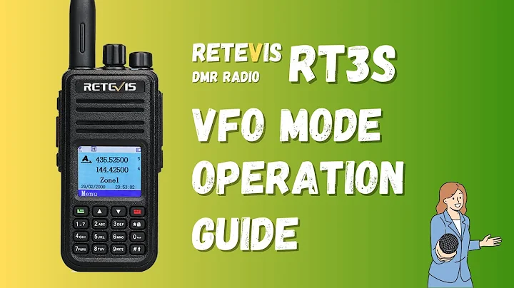 How to Use VFO Mode on RETEVIS RT3S DMR Radio | Ham Radio