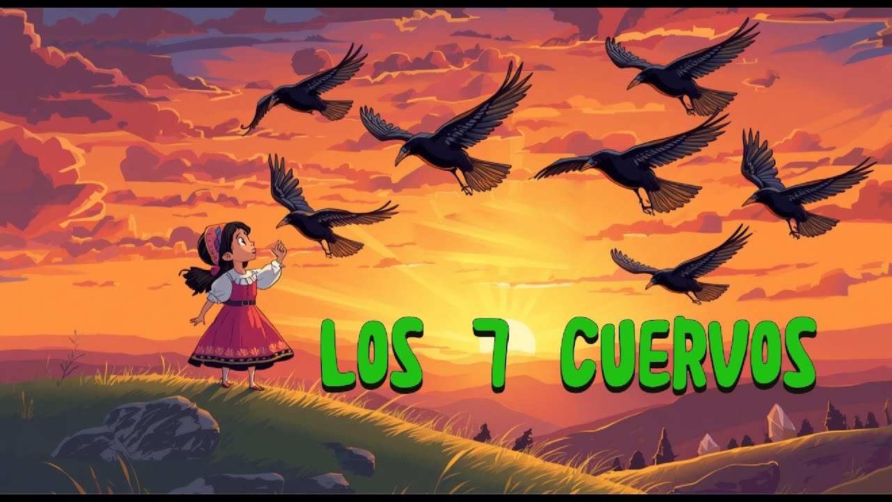 Los 7 Cuervos: Cuento de los Hermanos Grimm