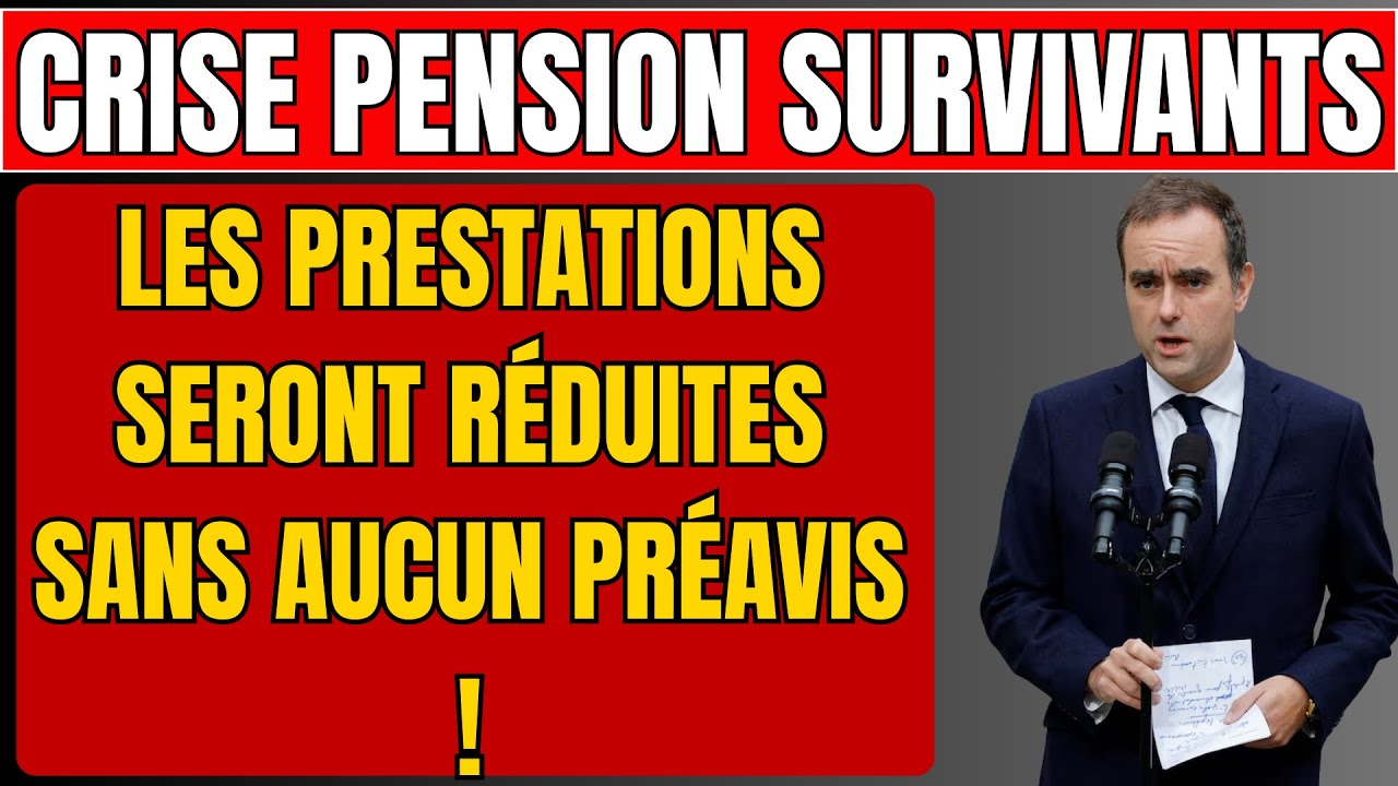 ⚡ Crise des pensions de survivants en 2026 : les prestations seront réduites sans aucun préavis !