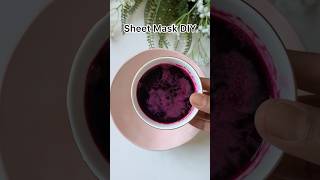 Dull skin? Try this beetroot mask ✨#diyskincare #sheetmask #glowingskintips -#glowingskincare