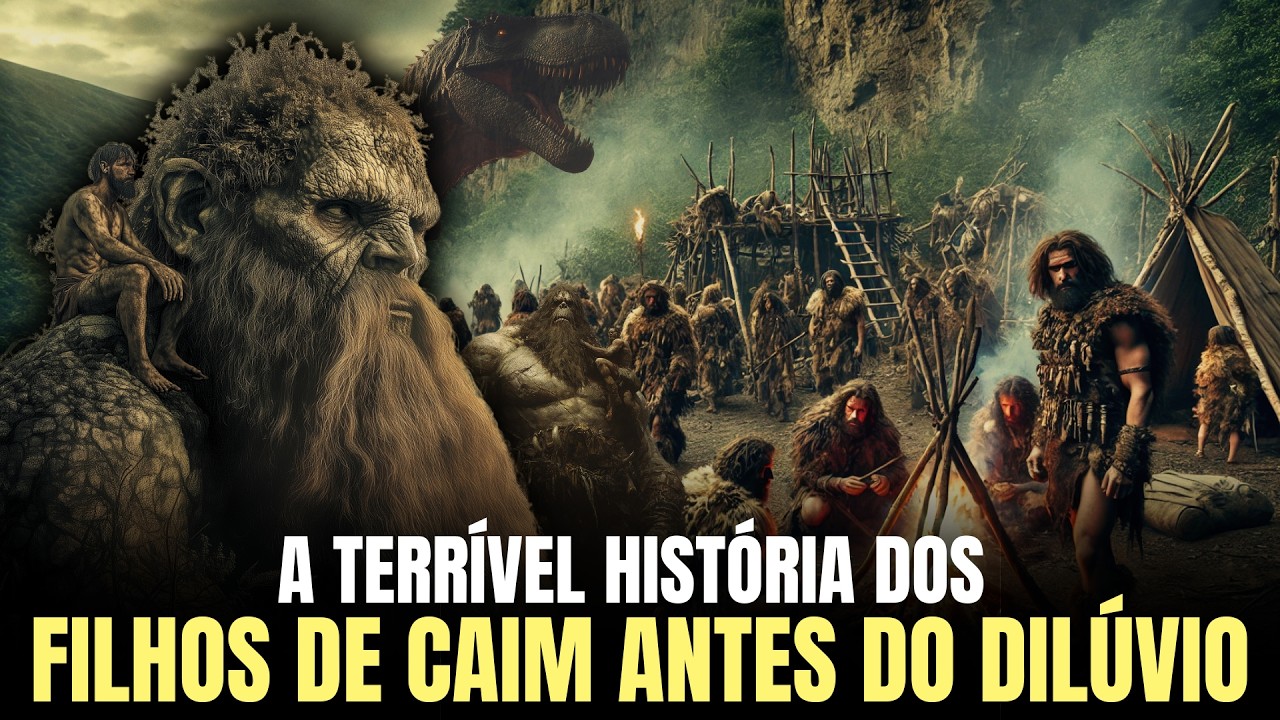 O TERRÍVEL FIM DOS FILHOS DE CAIM ANTES DO DILÚVIO