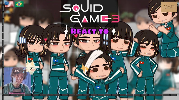 ( 🇧🇷🇺🇸 ) Squid Game 3 react to Future | 2x speed |  Squid game 3 | Gi hun | Starzy Eeech